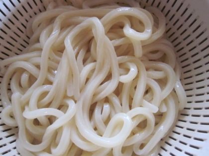 ＨＢで楽して　コシうどん