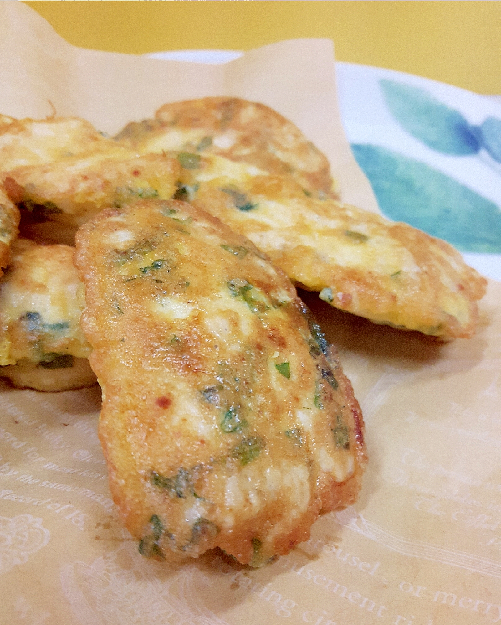 子供が喜ぶ 鶏むね肉の大葉 チーズピカタ レシピ 作り方 By Acchan66 楽天レシピ