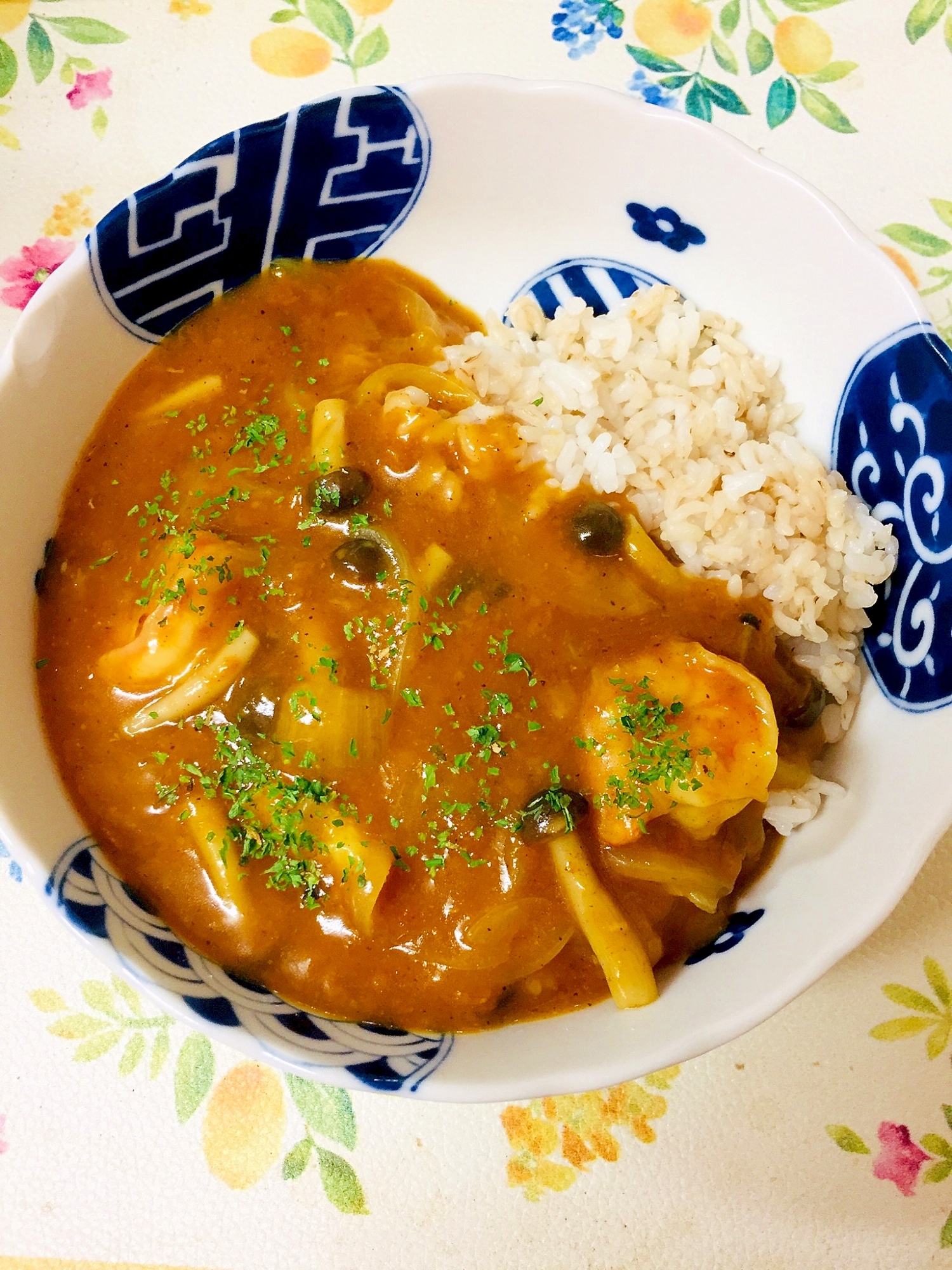 海老の濃厚カレー