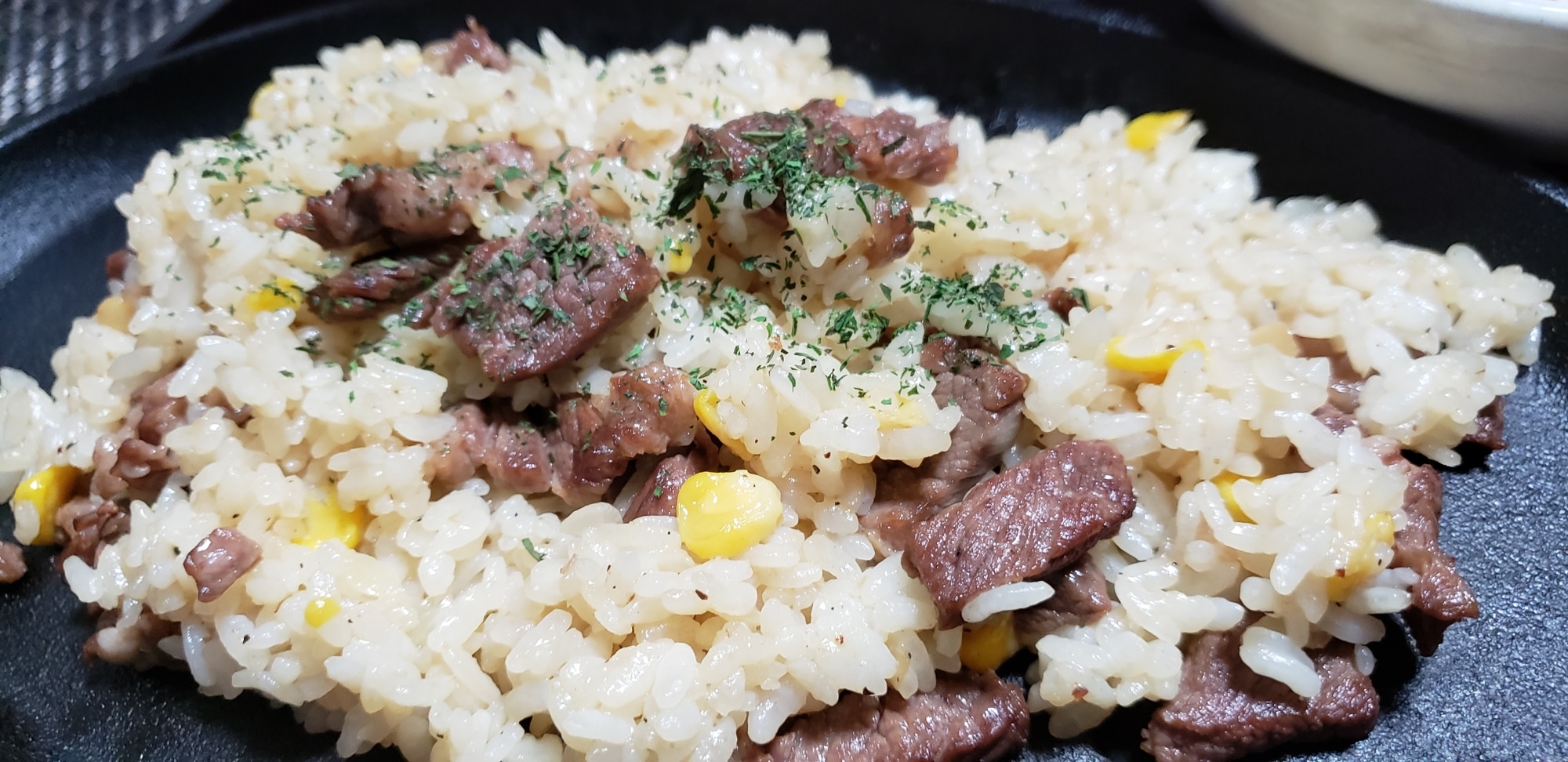 残り物のターキーチャーハンのレシピ