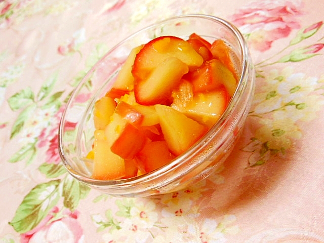 ❤柚子と林檎のコンポート❤