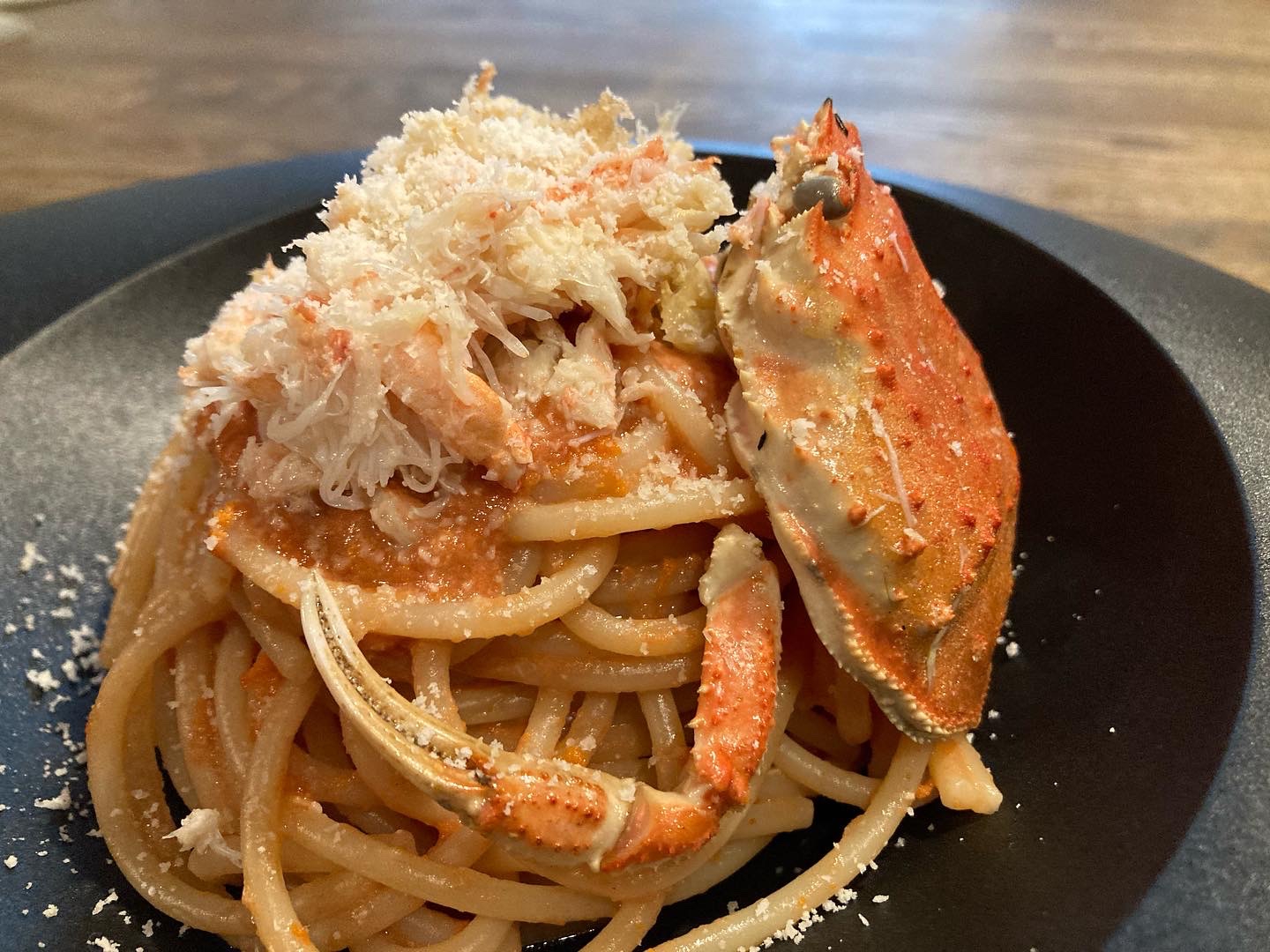 トマトクリームパスタ