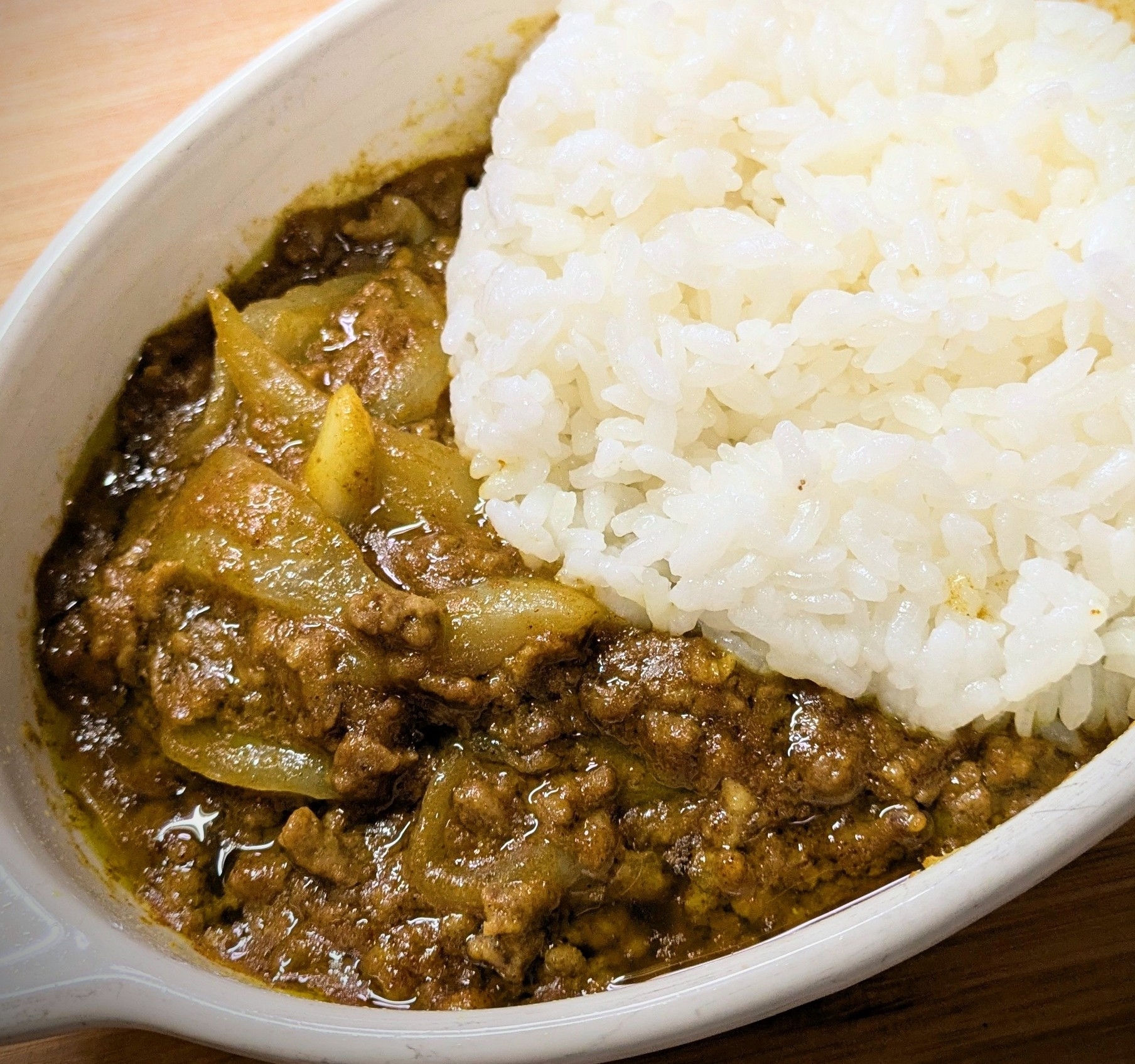 レンジで簡単♪おひとりさまカレー