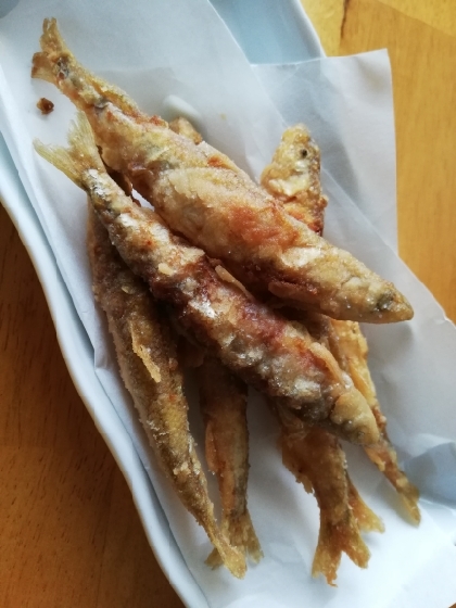 わかさぎのから揚げ