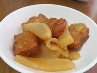 さつま揚げと大根の簡単煮物