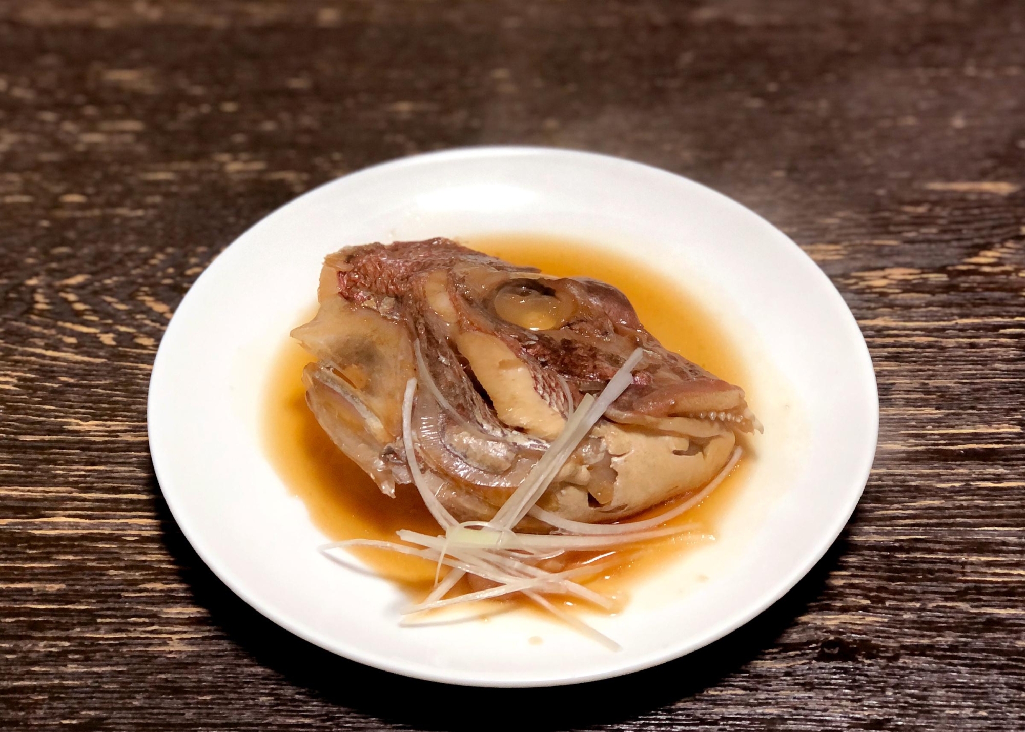 めんつゆで簡単！鯛のカブト煮