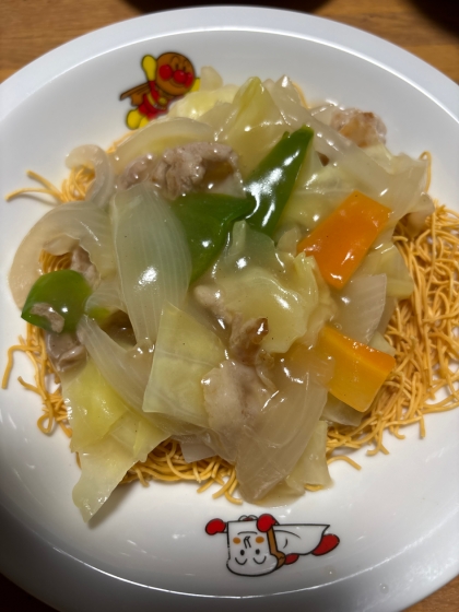 フライパンだけの簡単調理！皿うどん