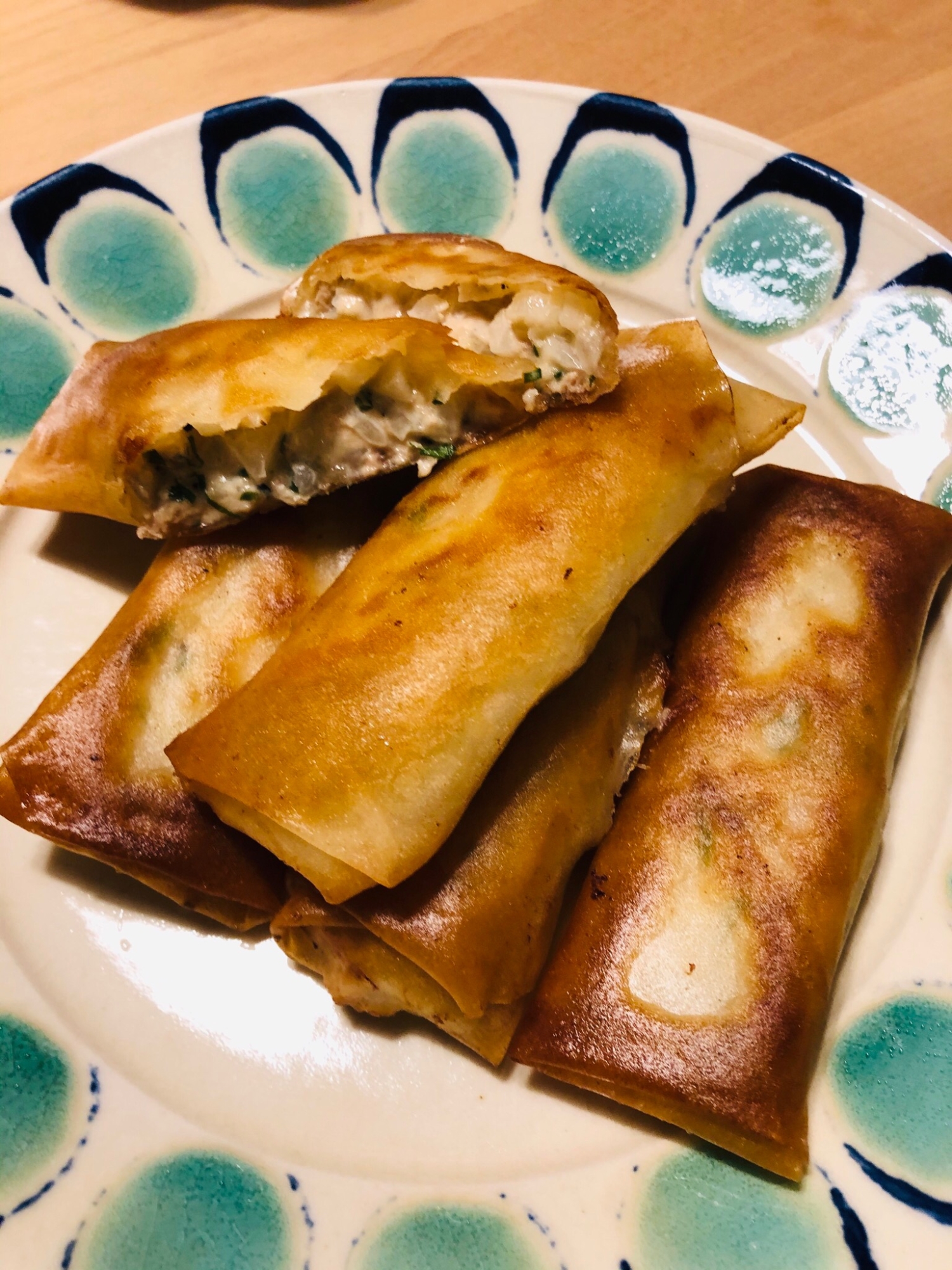 大葉が香るツナとチーズの春巻き レシピ 作り方 By Yana 楽天レシピ