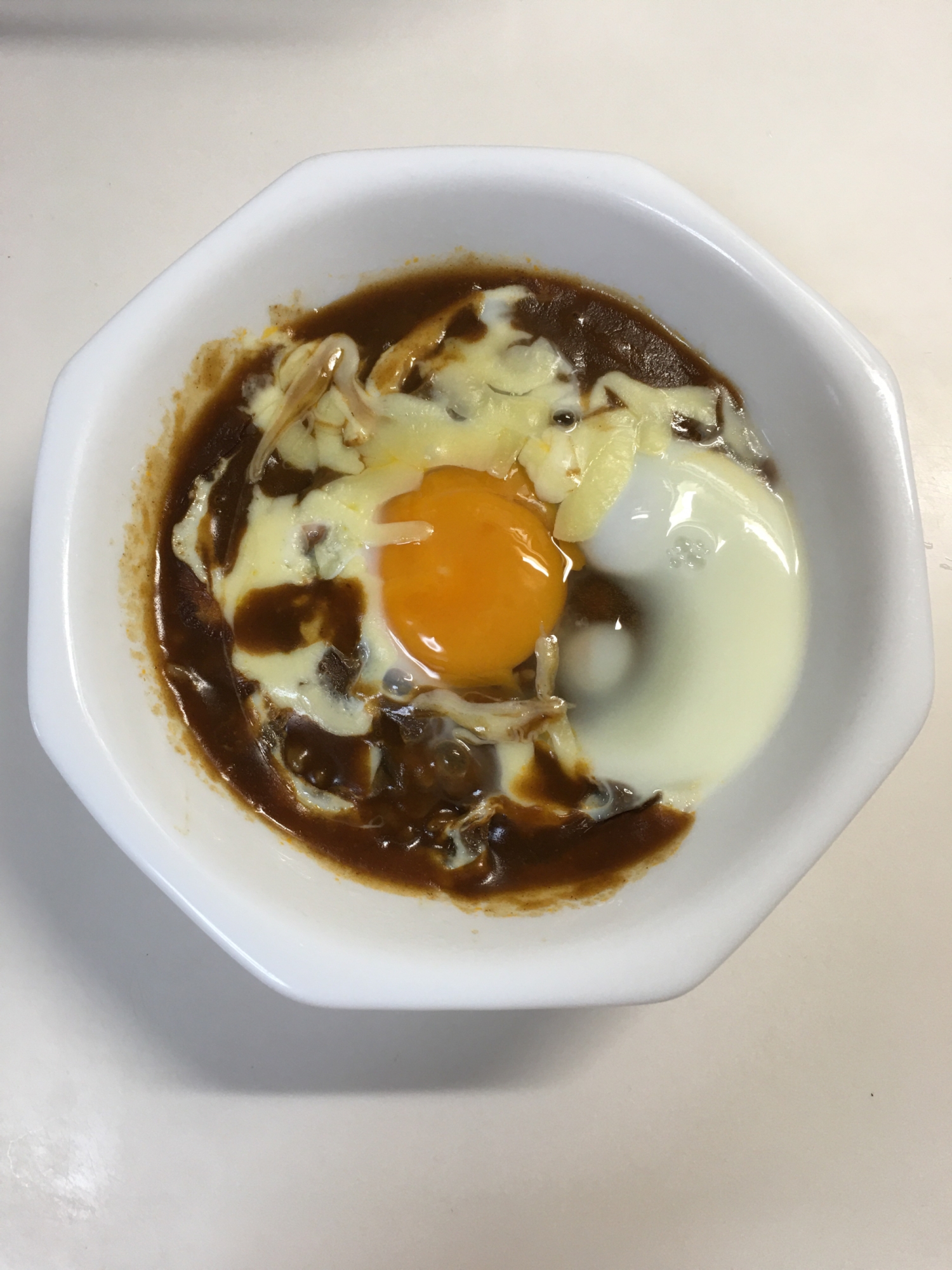 オートミールのレンチン⭐カレードリア