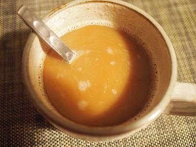 芋焼酎香る♪休日カフェオレ