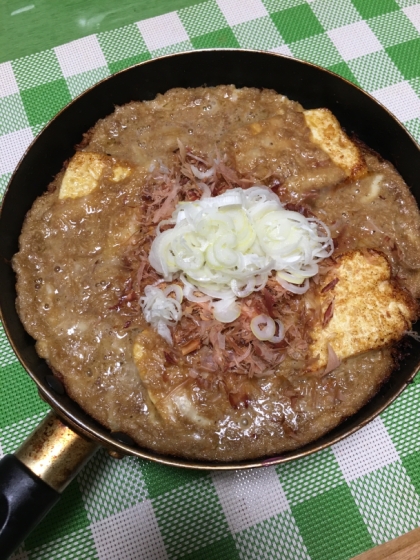 卵焼き器で♪ チーズ in とろろ豆腐ステーキ★