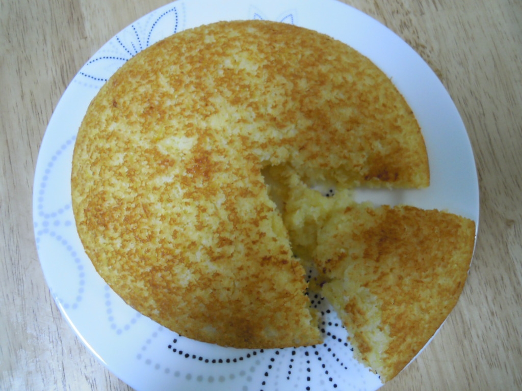 【卵・乳アレルギー対応】炊飯器オレンジパンケーキ