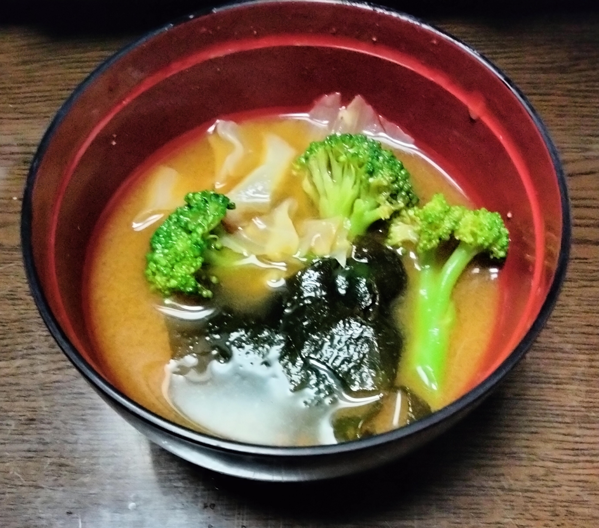 キャベツの味噌汁