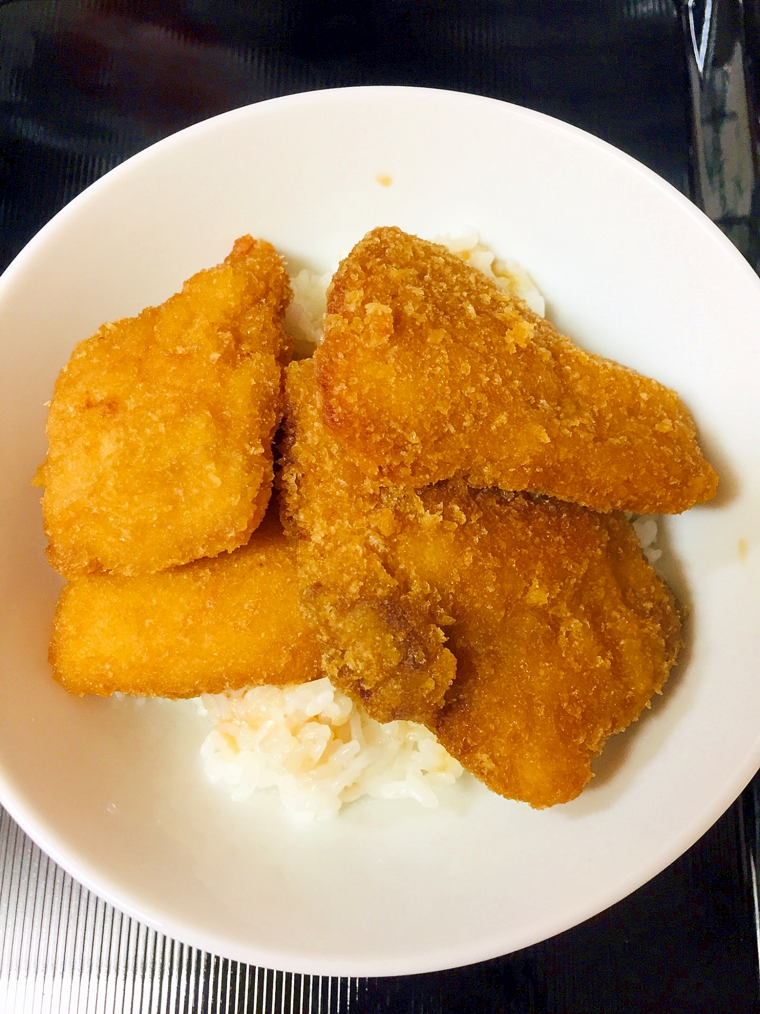 惣菜で簡単タレカツ丼