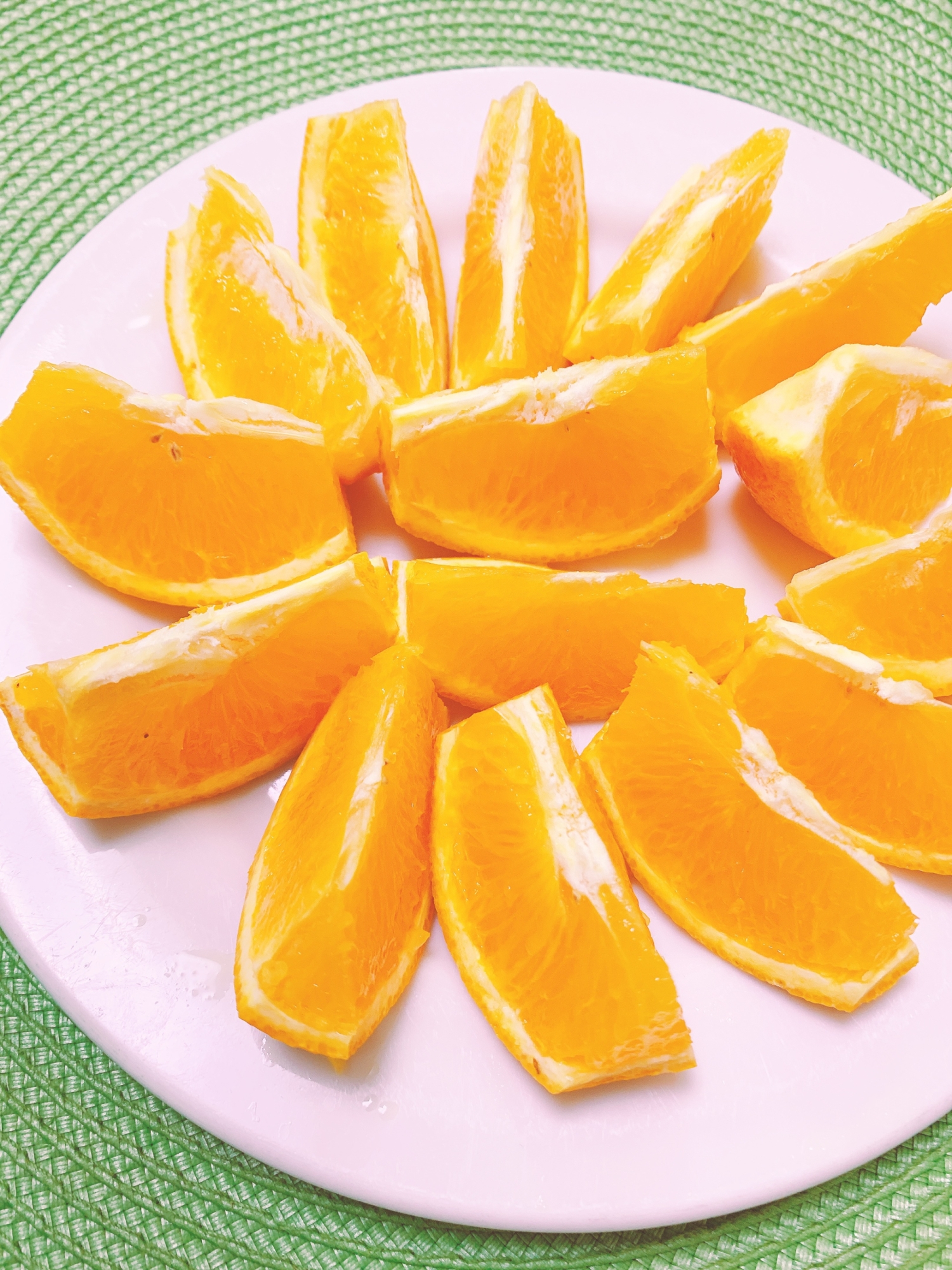食べやすい ネーブル オレンジの切り方 レシピ 作り方 By Sweet Sweet 楽天レシピ