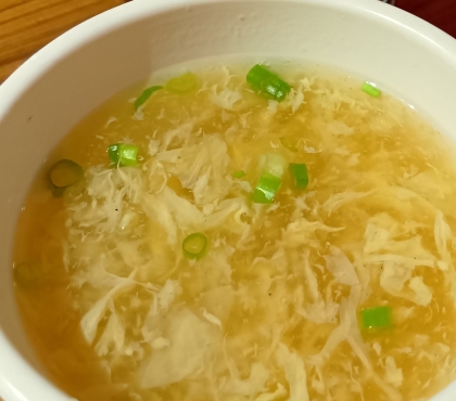 卵入り春雨スープ