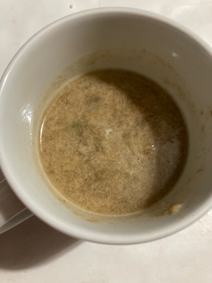 ホッとする★とろろとワカメのお味噌汁