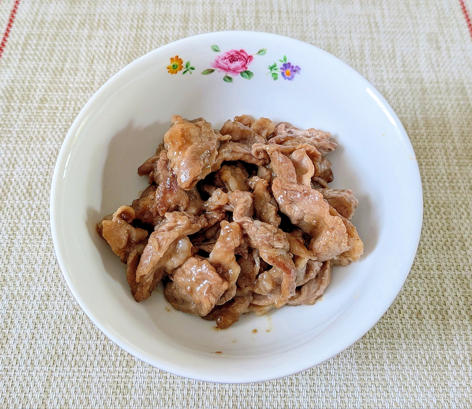 焼き肉のたれで☆牛肉のカリッと焼き