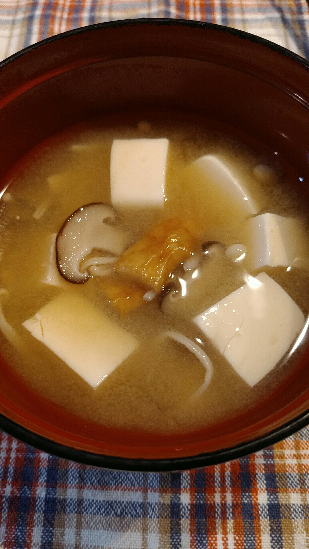 お味噌汁☆ちくわ・椎茸・豆腐
