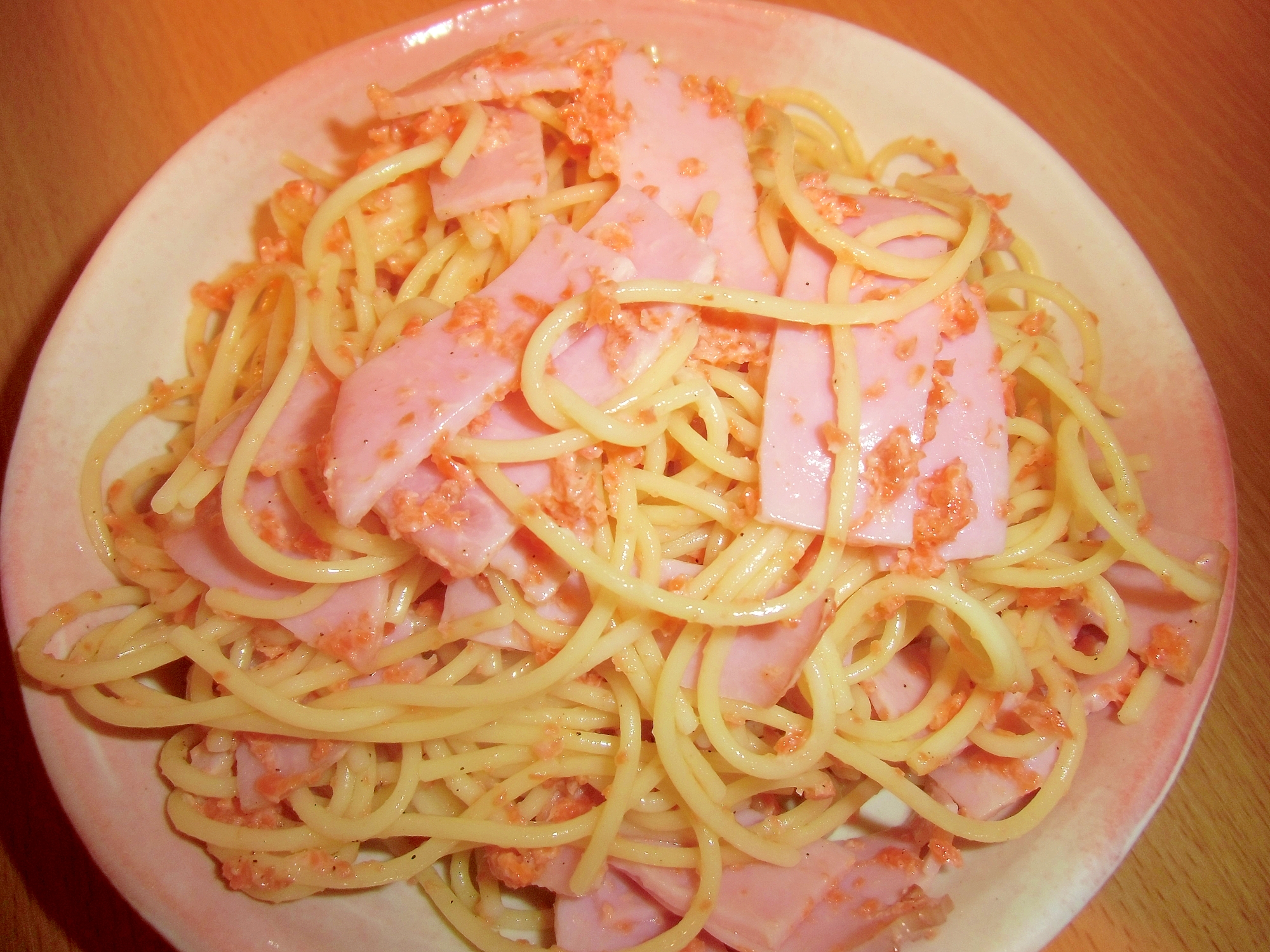 ニンジンのパスタサラダ