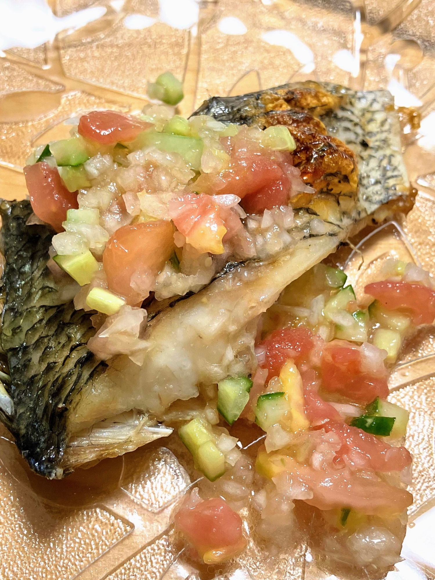 チヌのポワレ風ラビゴットソース