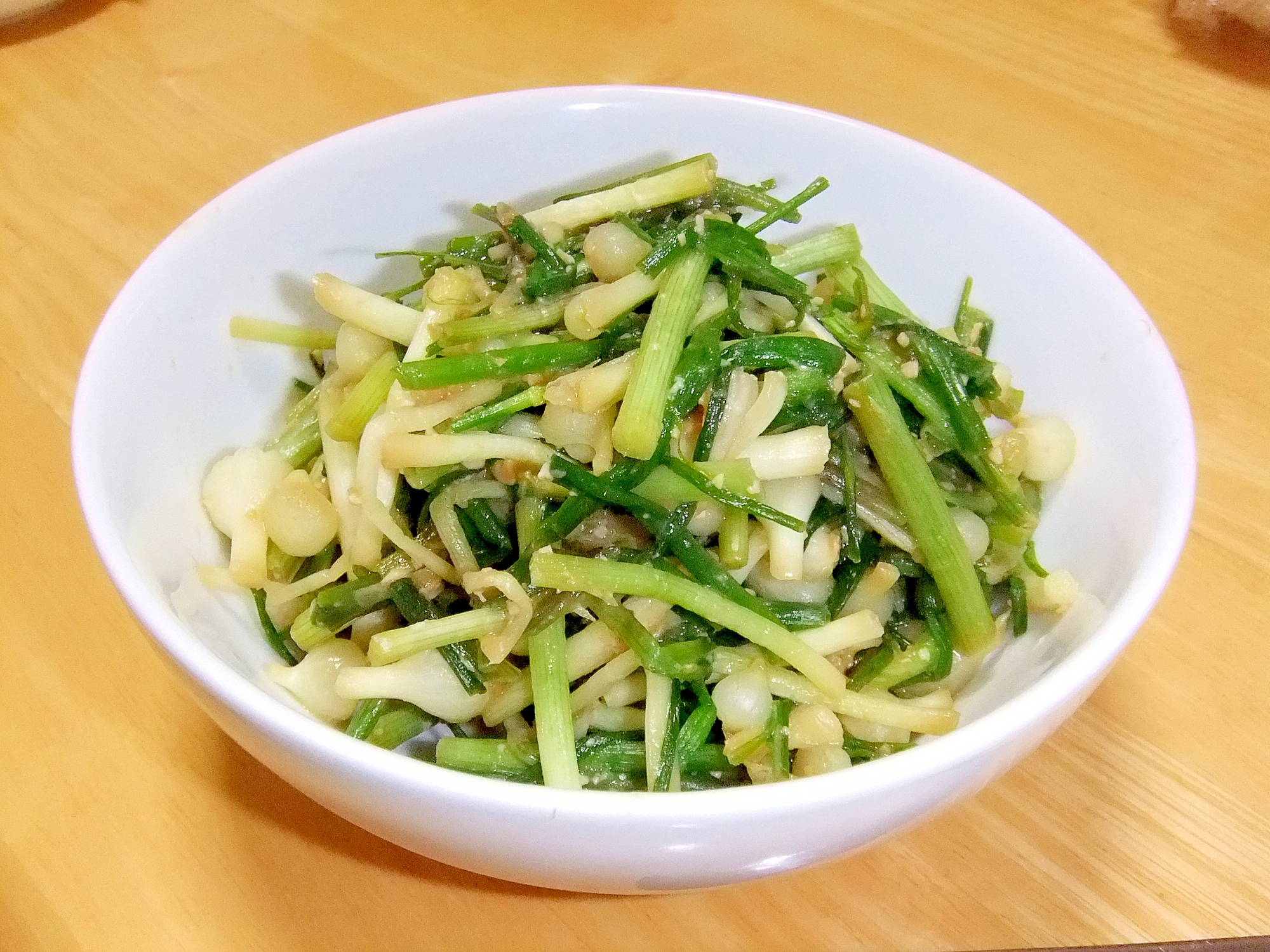 ノビル 味噌炒め