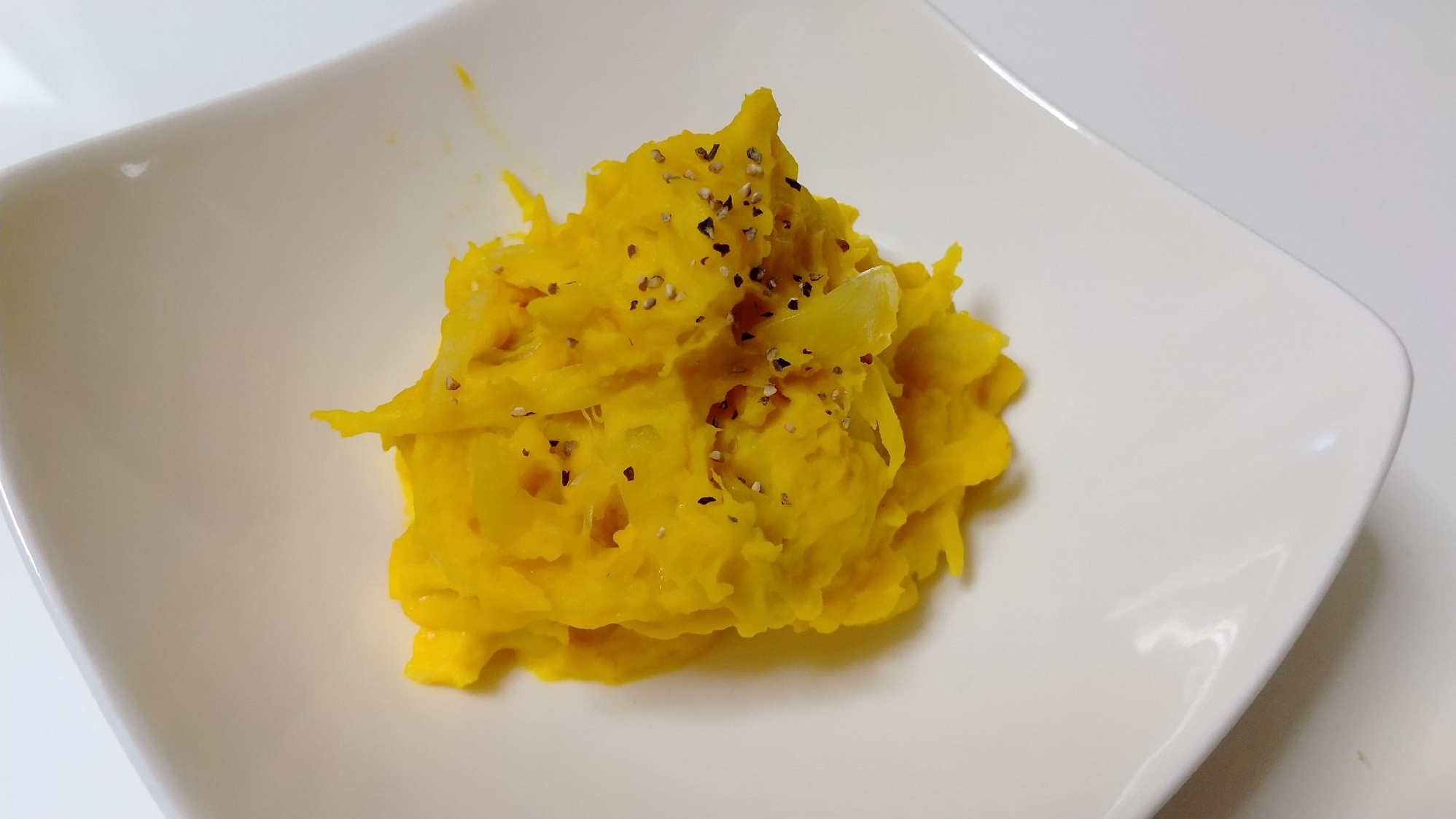 ハロウィンに☆カボチャサラダ