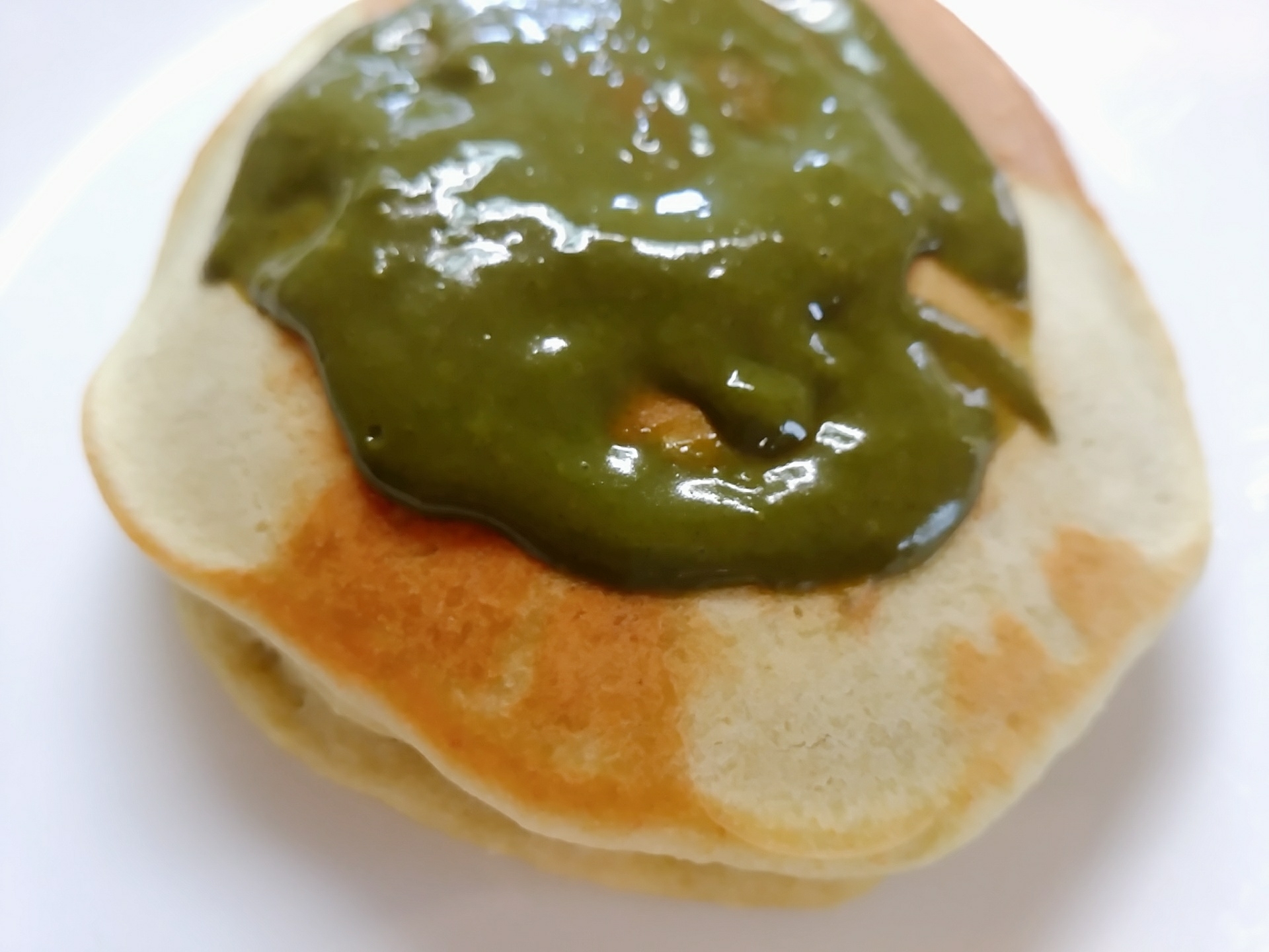 抹茶クリームの抹茶パンケーキ レシピ 作り方 By のん786 楽天レシピ