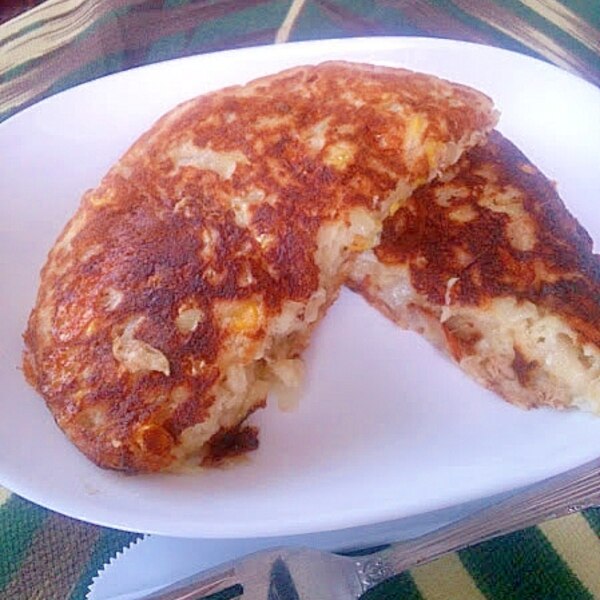 ツナ缶でお食事系ホットケーキ レシピ 作り方 By 0みゅま0 楽天レシピ ツナ缶でお食事系ホットケーキ レシピ 作り方 By 0みゅま0 楽天レシピ