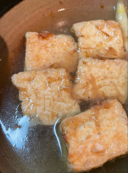 お出汁た〜っぷり!絹ごしでトロロん☆揚げ出し豆腐