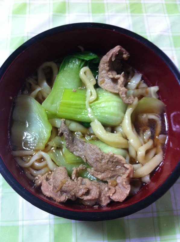 うまみたっぷり♡肉煮込みうどん