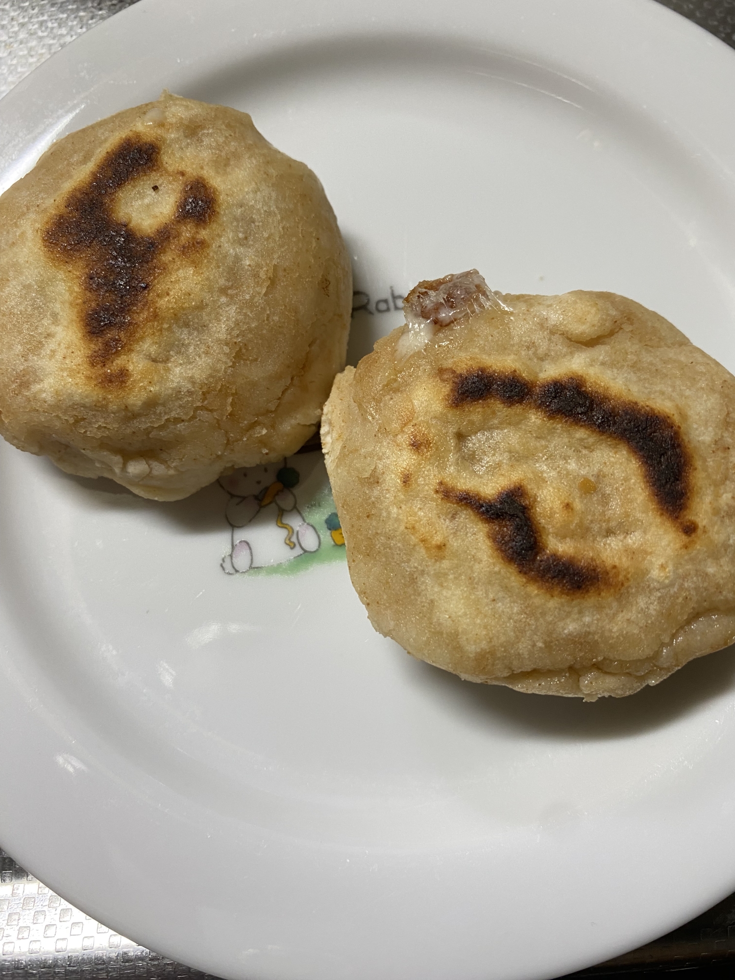 グルテンフリー　米粉のきな粉パン(焼き)