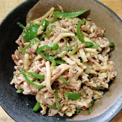 子供も食べられるピーマン!ご飯が進む青椒肉絲！