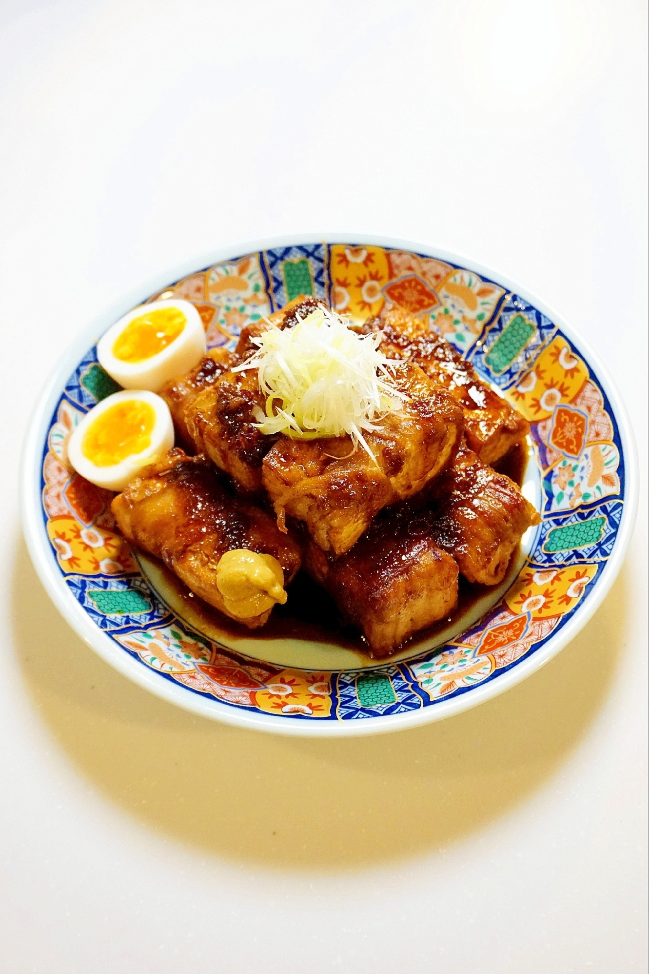 煮込み時間は５分だけ！厚揚げの肉巻き 角煮風