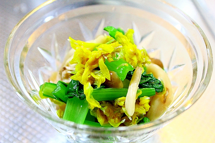 菊花の３色あえ レシピ 作り方 By きばな 楽天レシピ