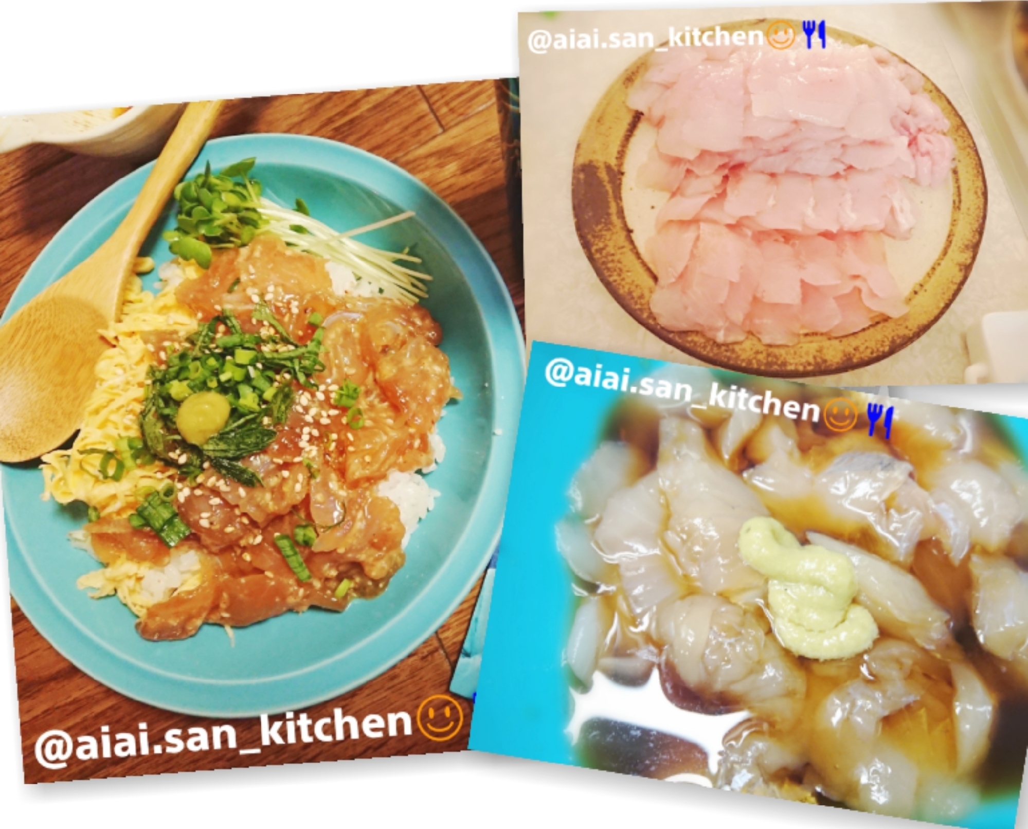 【漬け丼】釣った魚で漬け丼/ヒラメ メバル ソイ