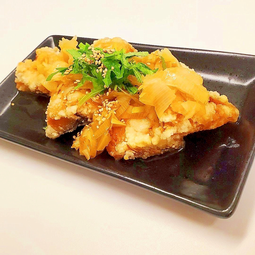 さばの竜田揚げ～ポン酢かけ