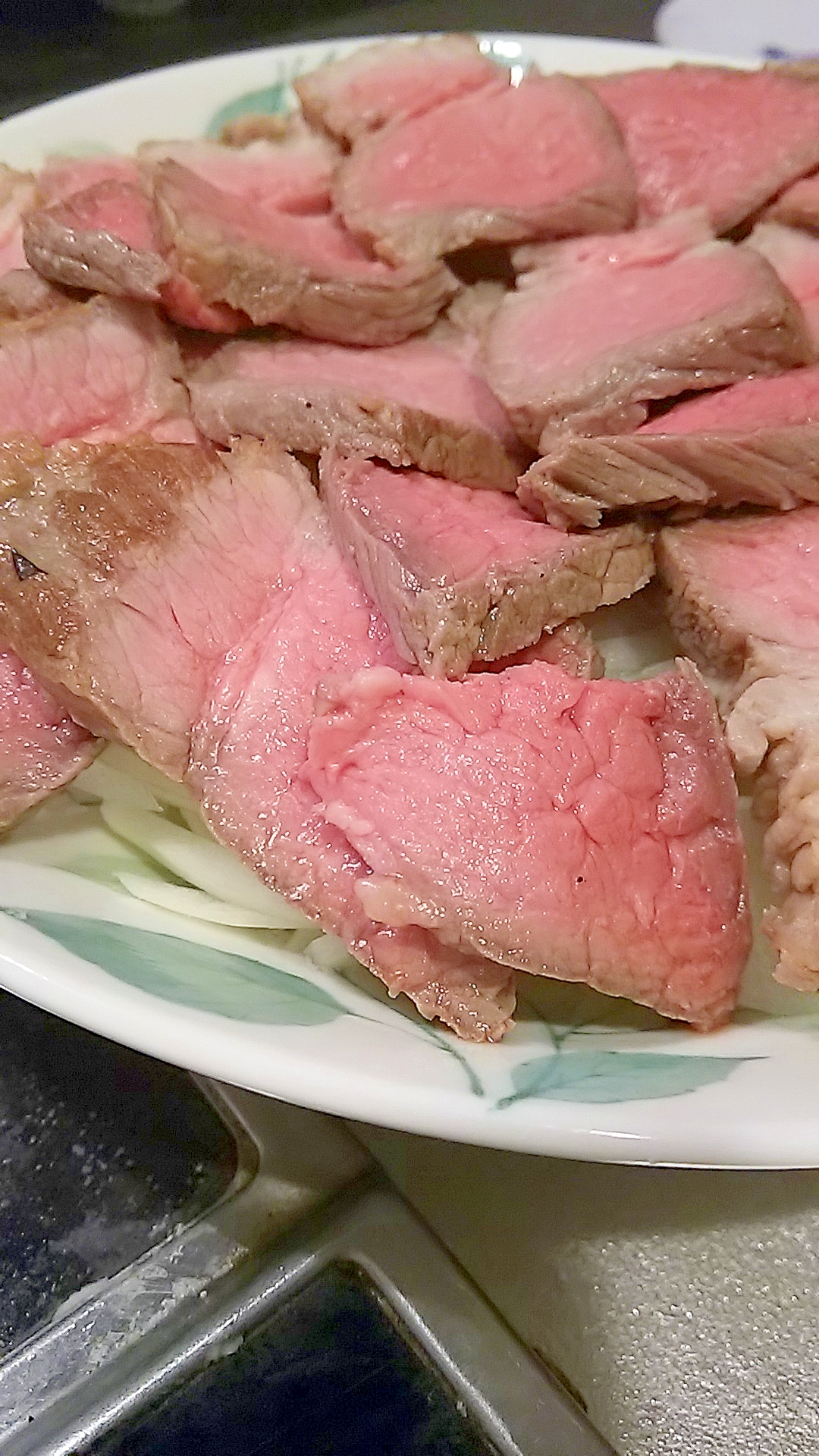 無水鍋で♪ローストビーフサラダ