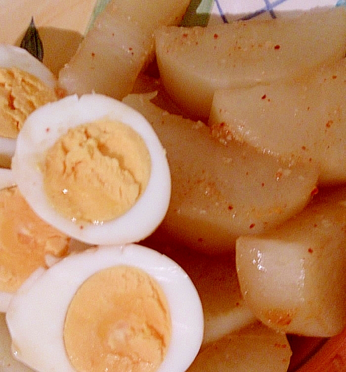 大根とゆで卵の煮物