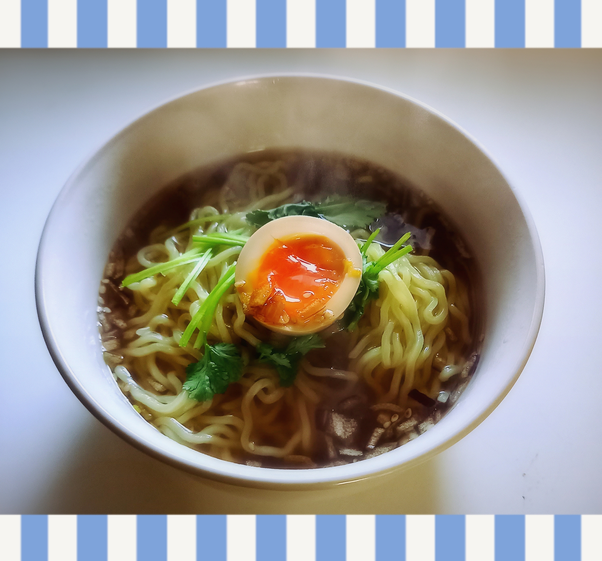 【麻薬たまご】漬けダレ活用レシピ☆醤油ラーメン