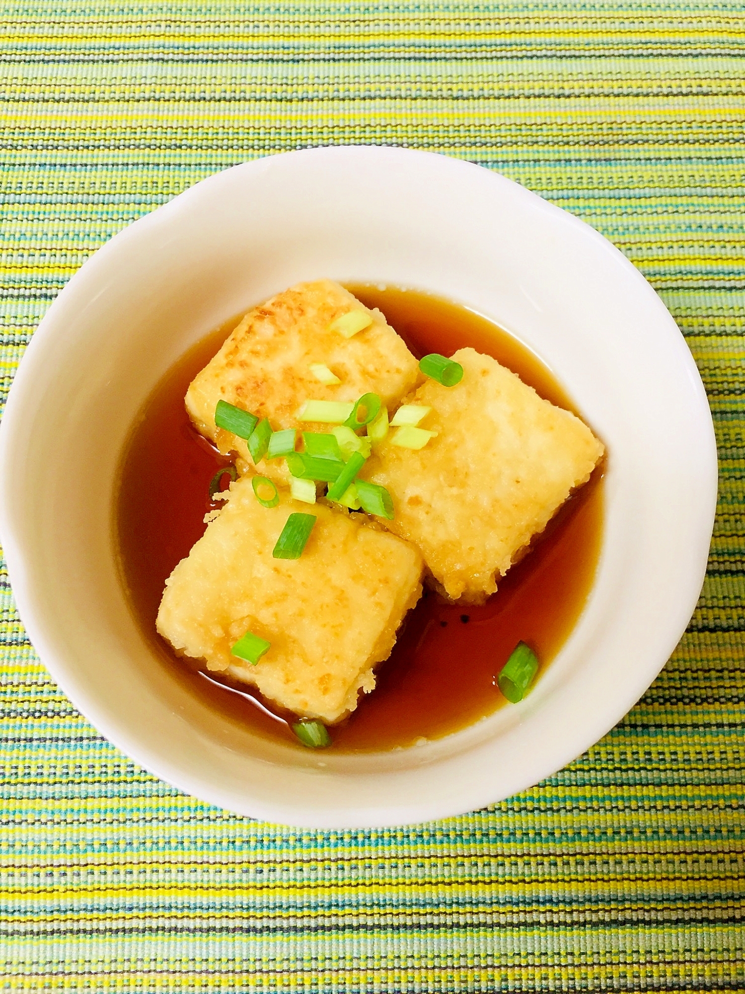 サクふわ美味しい！揚げ出し豆腐