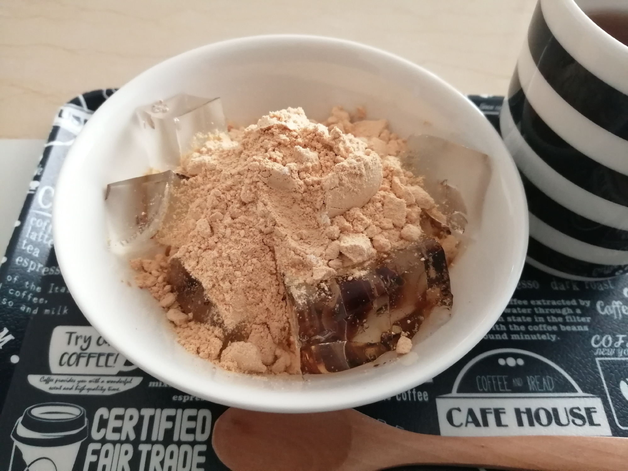 ゼラチンで作る ヘルシーわらびもち風デザート レシピ 作り方 By のあぷ 楽天レシピ ゼラチンで作る ヘルシーわらびもち風デザート レシピ 作り方 By のあぷ 楽天レシピ