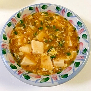 かき玉麻婆豆腐