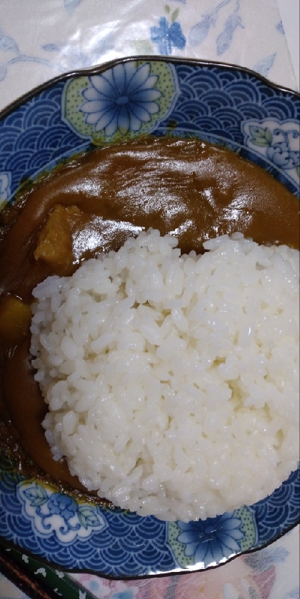 カレーライス、おいしかったです