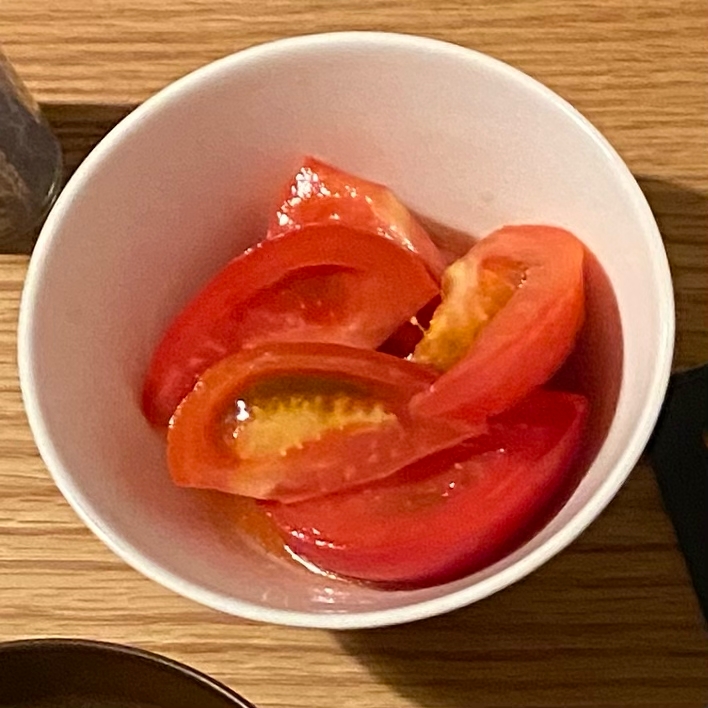 トマトのポンズ和え