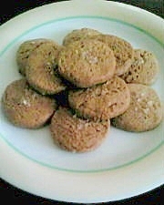 Biscotti alla Farina di Soia, Kinako Cookies きなこクッキー - Passami La Ricetta