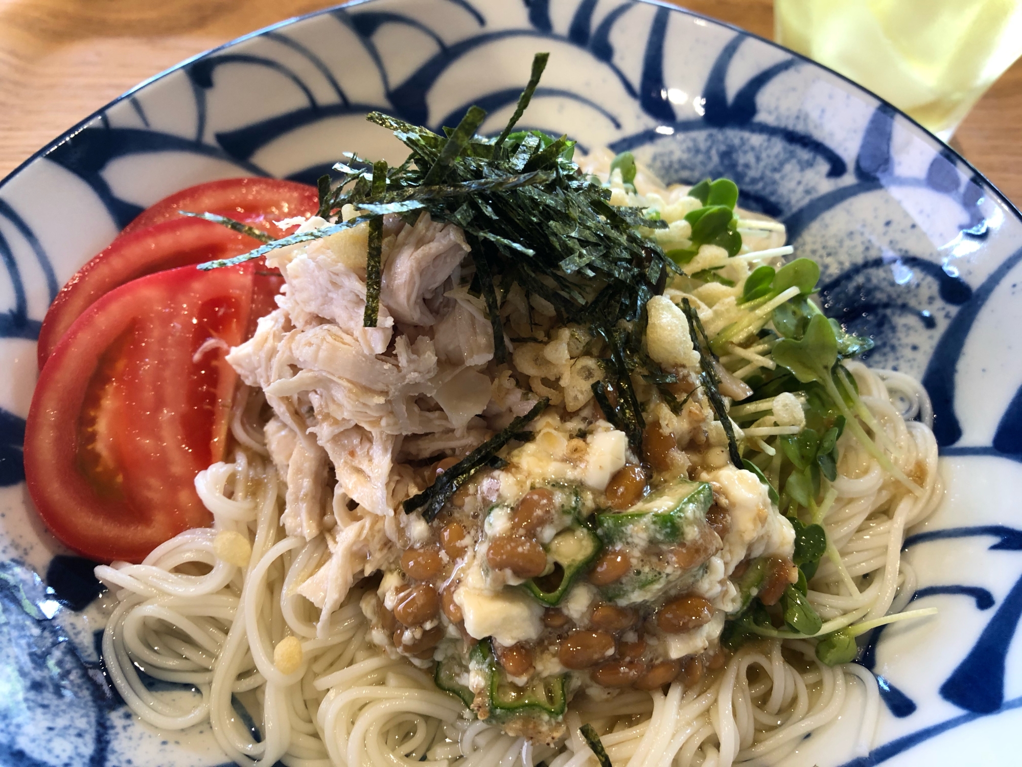 さっぱり具沢山サラダそうめん