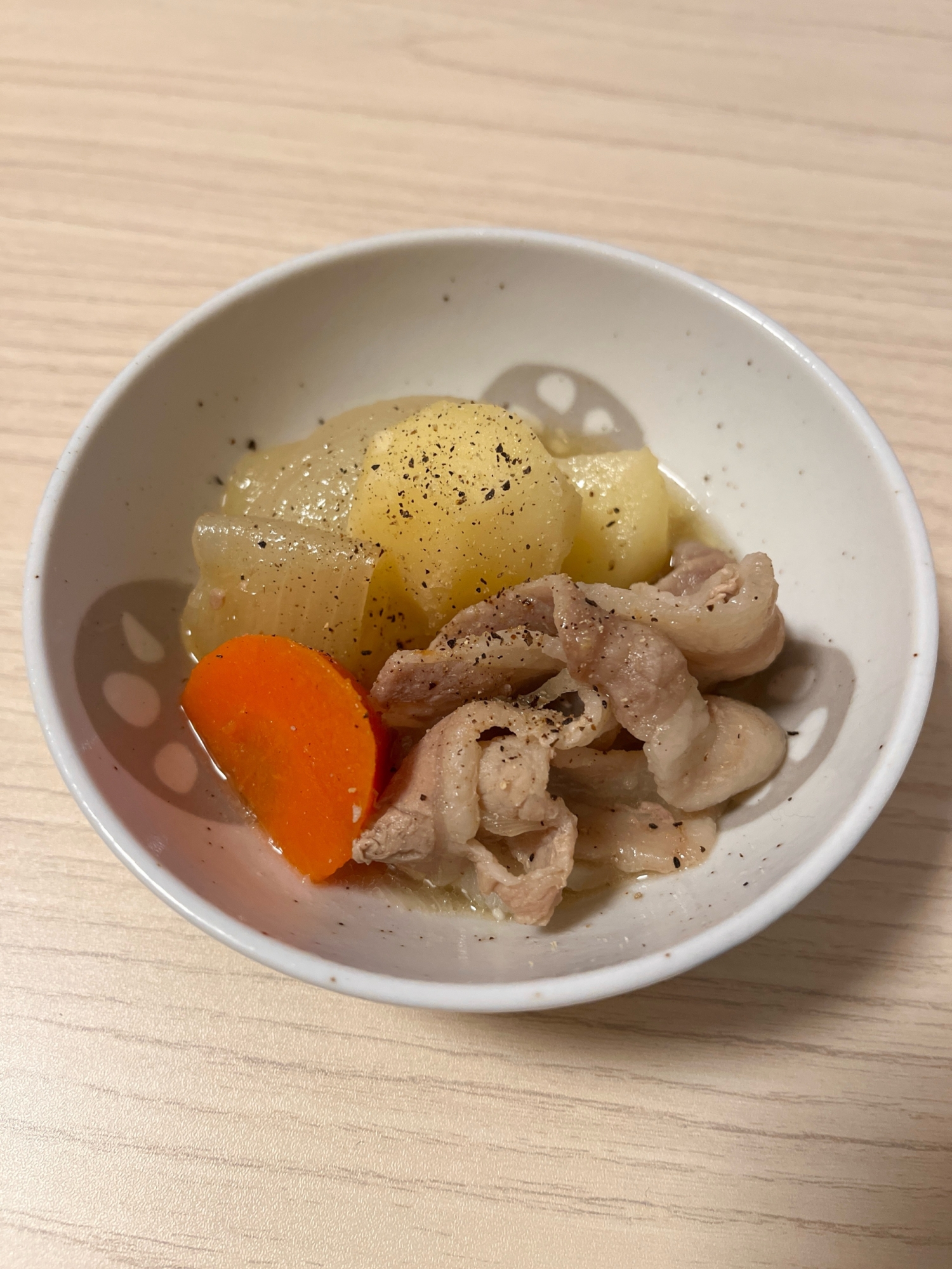 あっさり塩肉じゃが♪