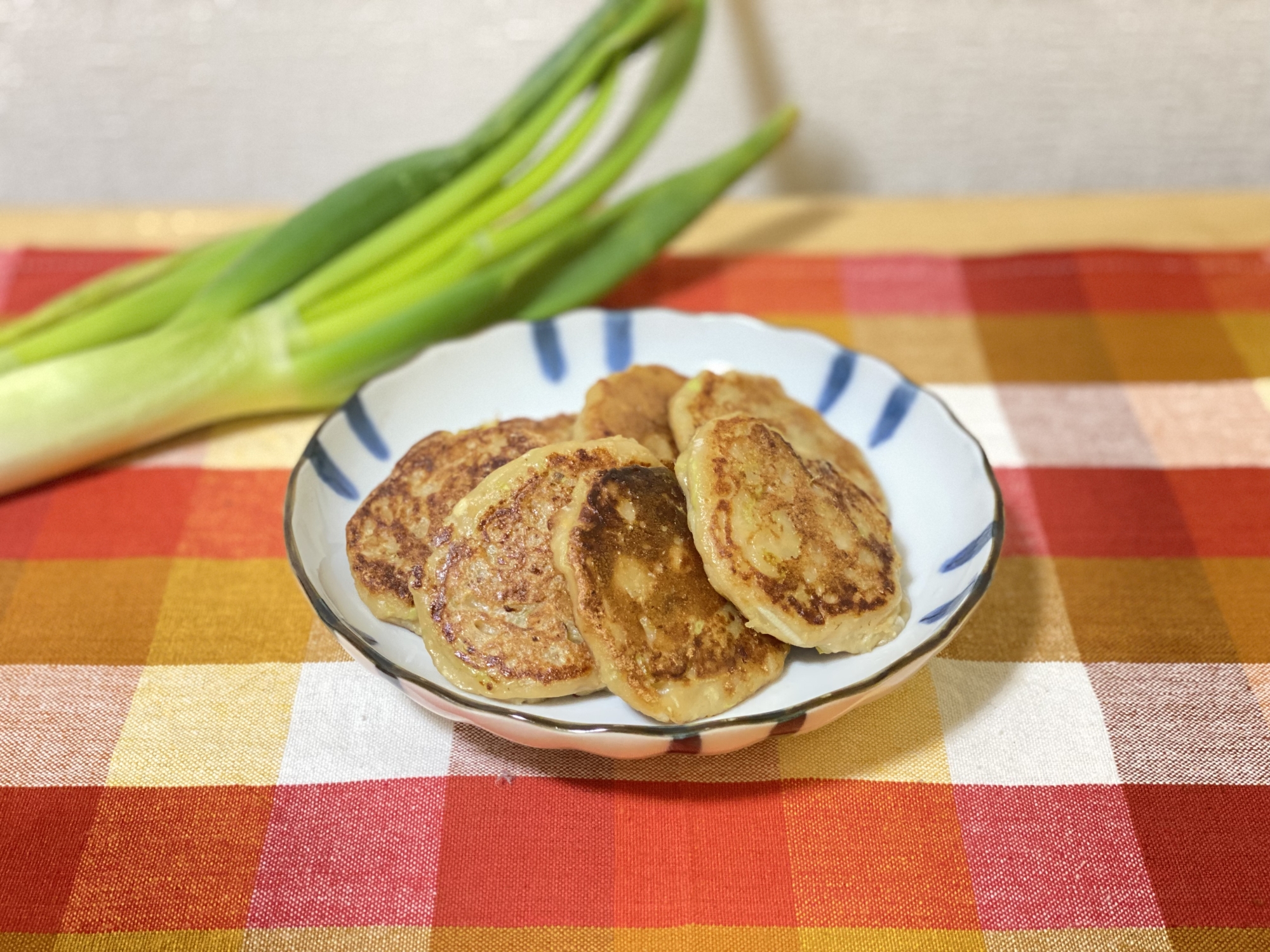 もちもち食感！長ネギおやき風まんじゅう