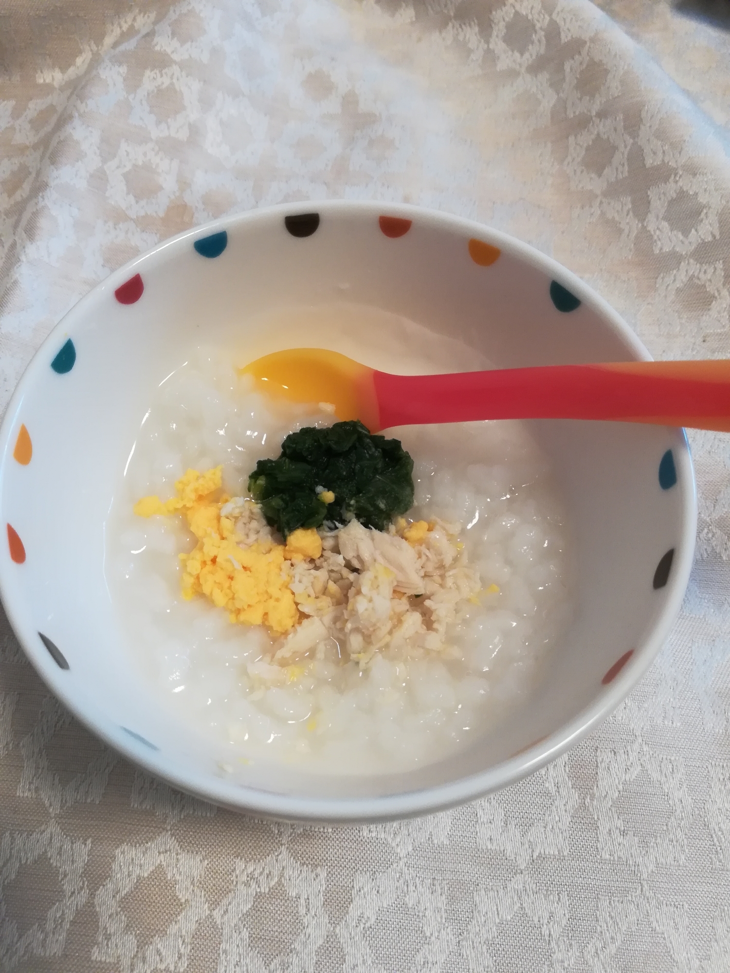 離乳食中期★栄養満点！3色丼